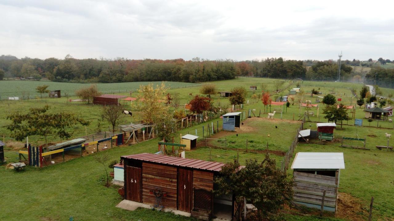 La Petite Ferme De Pouillon - Parc Animalier - Aire De Loisirs Bed & Breakfast Exterior foto